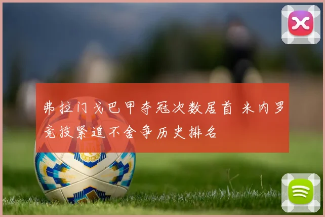 弗拉门戈巴甲夺冠次数居首 米内罗竞技紧追不舍争历史排名